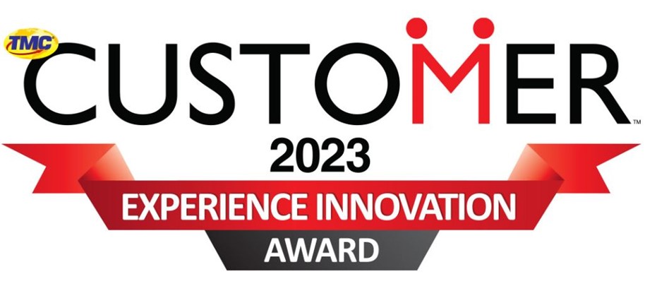 TMC Customer Experience Innovation Award 2023 logo